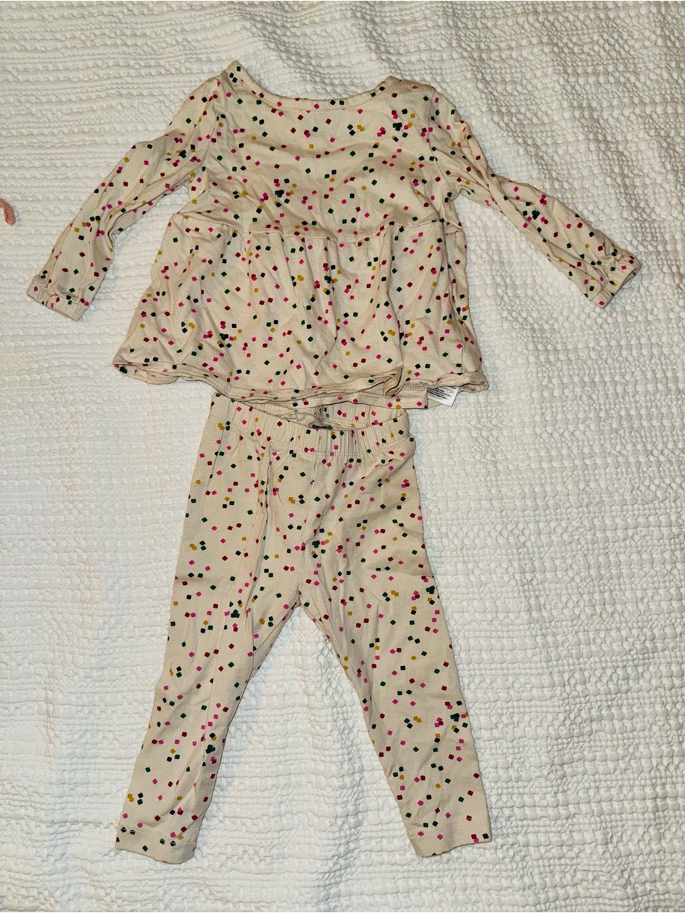 GAP Set with Multicolor Dot Print